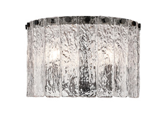 Glacier Three Light Flush Mount in Matte Black (224|1943F12MB)