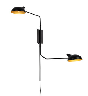 Bellamy Two Light Wall Sconce in Matte Black (224|19422SMB)