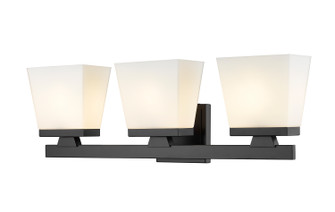 Astor Three Light Vanity in Matte Black (224|19373VMB)