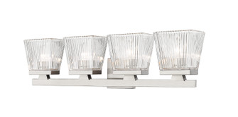 Astor Four Light Vanity in Brushed Nickel (224|19364VBN)