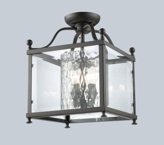Fairview Three Light Semi Flush Mount in Bronze (224|1773SFM)