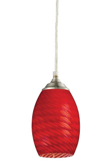 Jazz One Light Pendant in Brushed Nickel (224|131RBN)