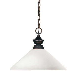 Shark One Light Pendant in Olde Bronze (224|100701OBAMO14)