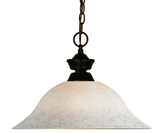 Pendant Lights One Light Pendant in Bronze (224|100701BRZWM16)