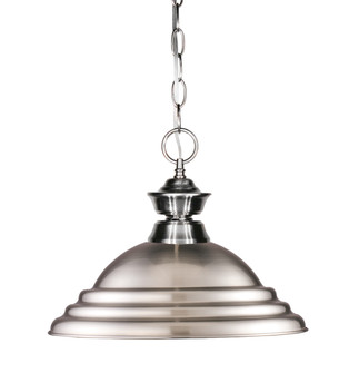 Pendant Lights One Light Pendant in Brushed Nickel (224|100701BNSBN)