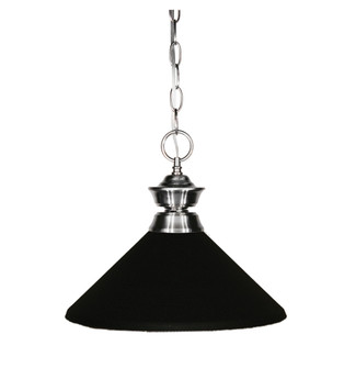 Pendant Lights One Light Pendant in Brushed Nickel (224|100701BNMMB)
