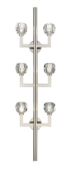Parisian Six Light Wall Sconce in Polished Nickel (360|WS700406PN)