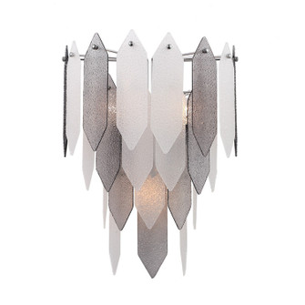 Stratus Three Light Wall Sconce in Chrome (360|WS700123CHSMF)