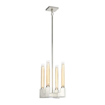 Placid Four Light Pendant in Polished Nickel (360|P301004PN)