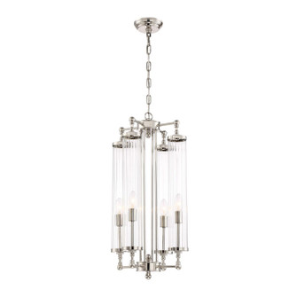 Regis Four Light Pendant in Polished Nickel (360|P300694PN)