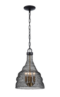 Urban Four Light Pendant in Dark Bronze (360|P300644DBZ)