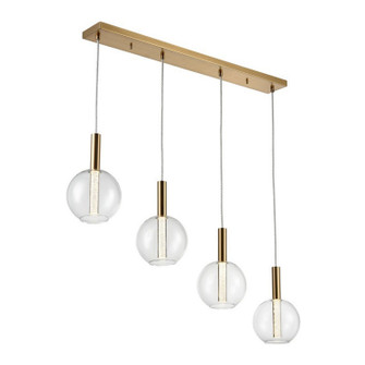 Empire LED Mini Pendant in Golden Brass (360|MP40040LEDGB)