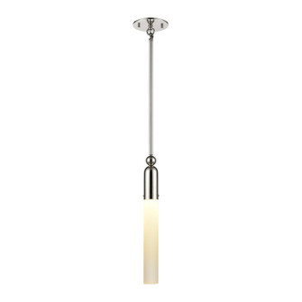 Fusion One Light Mini Pendant in Polished Nickel (360|MP400381PN)