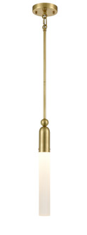Fusion One Light Mini Pendant in Aged Brass (360|MP400371AGB)