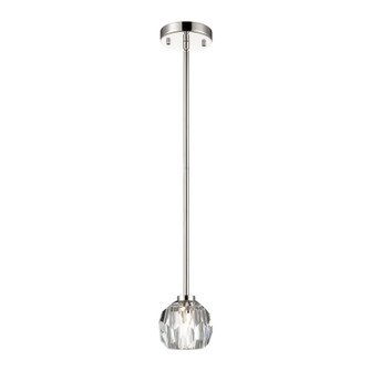 Parisian One Light Mini Pendant in Polished Nickel (360|MP400361PN)