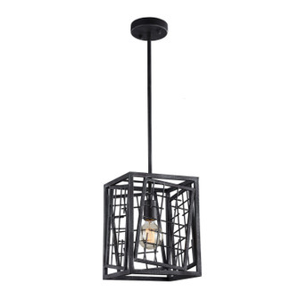 Plexus One Light Mini Pendant in Rustic Iron (360|MP400311RI)