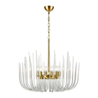 Astoria 12 Light Chandelier in Posh Brass (360|CD1041012PB)
