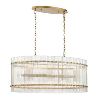Allure 16 Light Chandelier in Aged Brass (360|CD1039716AGB)