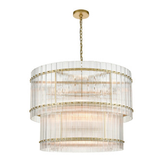 Allure 16 Light Chandelier in Aged Brass (360|CD1039516AGB)