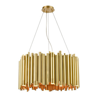 Cathedral 28 Light Chandelier in Aged Brass (360|CD10394128AGB)
