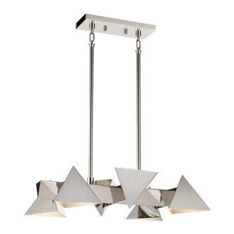 Avante Six Light Chandelier in Polished Nickel (360|CD103396PN)