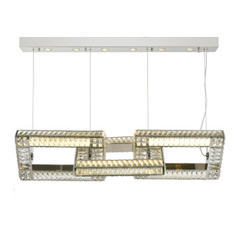 Lincroft Six Light Chandelier in Polished Nickel (360|CD103236PN)