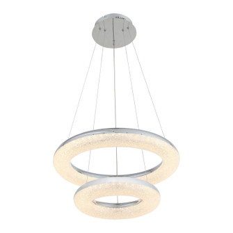 Orbit LED Chandelier in Chrome (360|CD10249LEDCH)