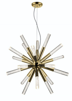 Empire LED Chandelier in Golden Brass (360|CD10232LEDGB)