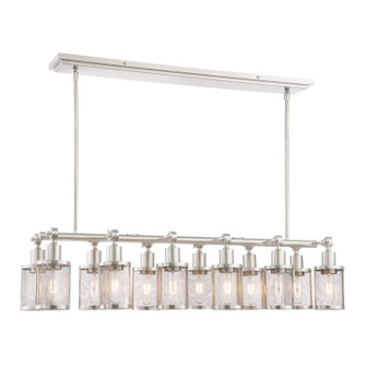 Geminus 12 Light Chandelier in Brushed Nickel (360|CD1018412BN)