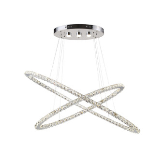 Blair LED Chandelier in Chrome (360|CD10132LEDCHD)