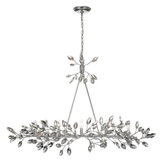 Misthaven Five Light Chandelier in Silver Leaf (360|CD101025SLCL)
