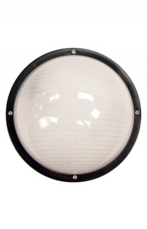 LED Nautical One Light Wall/Ceiling Mount in Black (301|S791WFLR12WBK)