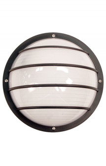 LED Nautical One Light Wall/Ceiling Mount in Black (301|S761WFLR12WBK)