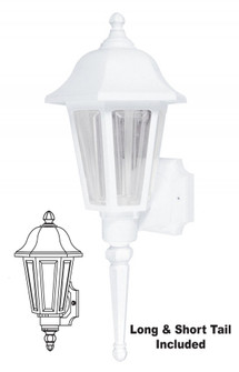 LED Brentwood One Light Wall Mount in White (301|230SCLR12WWH)