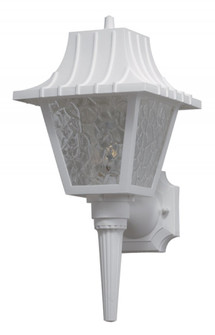 Hawthorne One Light Wall Mount in White (301|208SCWH)