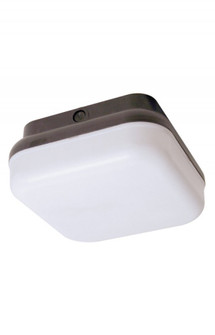 LED Gardian One Light Ceiling Mount in Black (301|164FMLR12WBK)