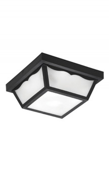 Townhouse One Light Ceiling Mount in Black (301|156FMBK)