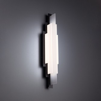 Nouveau LED Wall Sconce in Black (34|WS6532327BK)