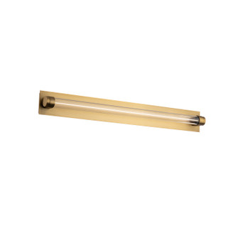 Jedi LED Bath in Aged Brass (34|WS51327AB)