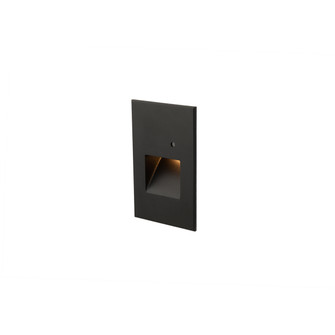 Led20 Vert LED Step and Wall Light in Black on Aluminum (34|WLLED20230BK)