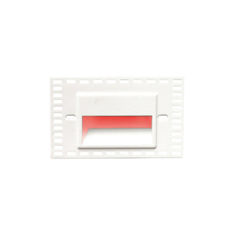 Led100 LED Step and Wall Light in White on Aluminum (34|WLLED100TRRDWT)