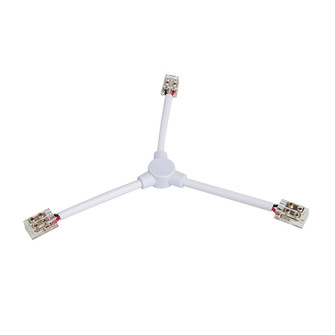Gemini Y Connector in White (34|T24BSYWT)