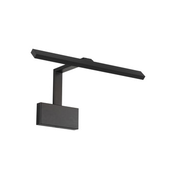 Uptown LED Swing Arm Wall Lamp in Black (34|PL52017BK)