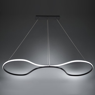 Marques LED Pendant in Black (34|PD83148BK)