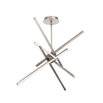 Parallax LED Pendant in Brushed Nickel (34|PD73129BN)
