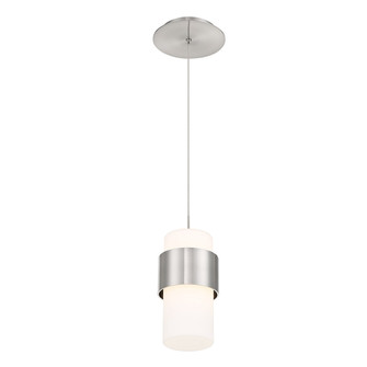 Banded LED Pendant in Brushed Nickel (34|PD68909BN)
