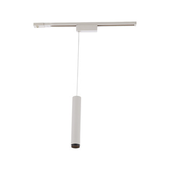 Silo Pendants LED Track Pendant in White/Black (34|LPD2020940WTBK)