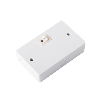 Cct Puck Undercabinet Puck Light Hardwire Box in White (34|HRHWBWT)