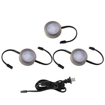 Cct Puck LED Puck Light Kit in Brushed Nickel (34|HRAC73CSBN)