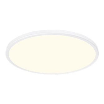 Geos LED Flush Mount in White (34|FM462227WT)